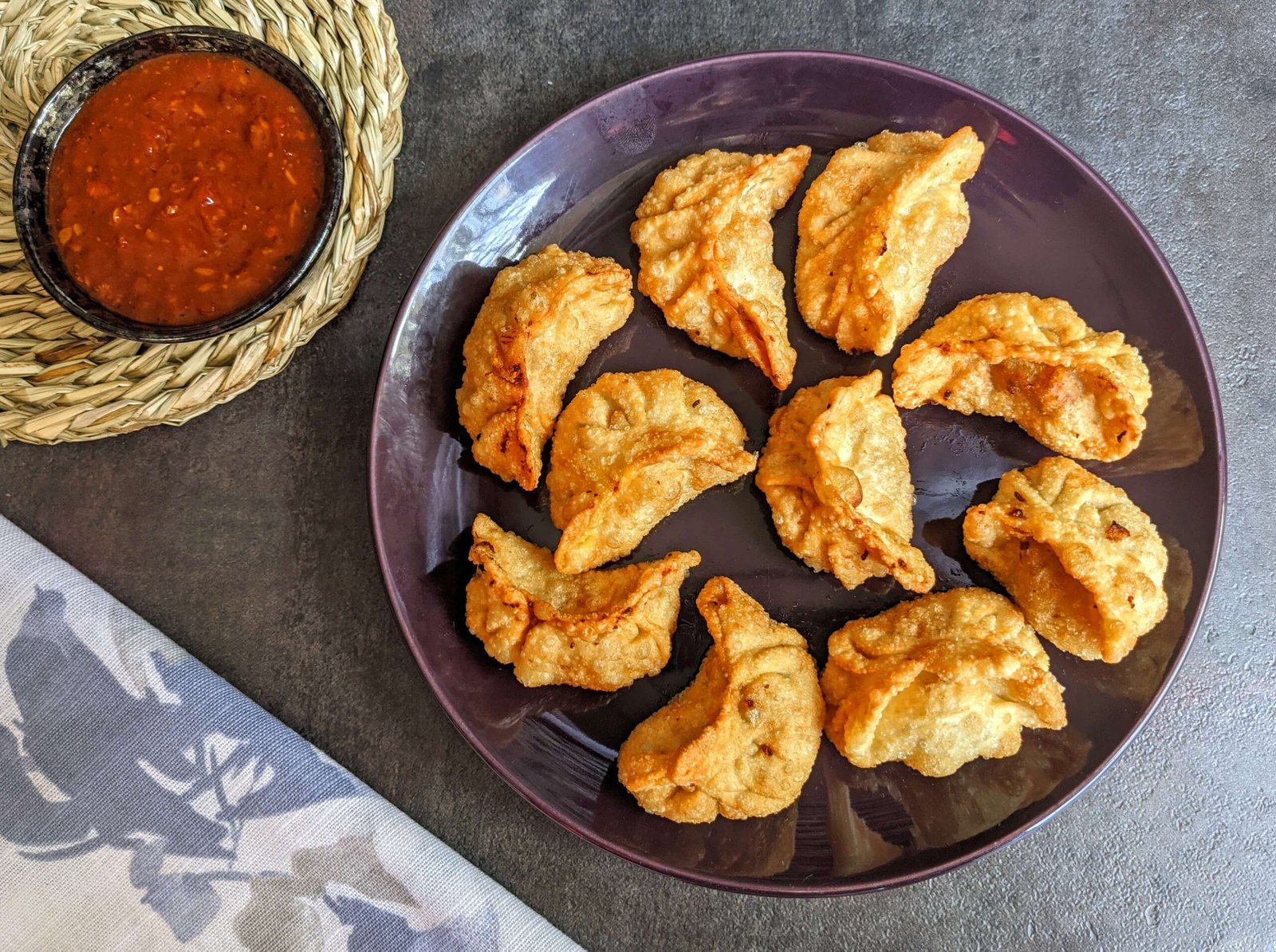 Fried Momo 8Pc